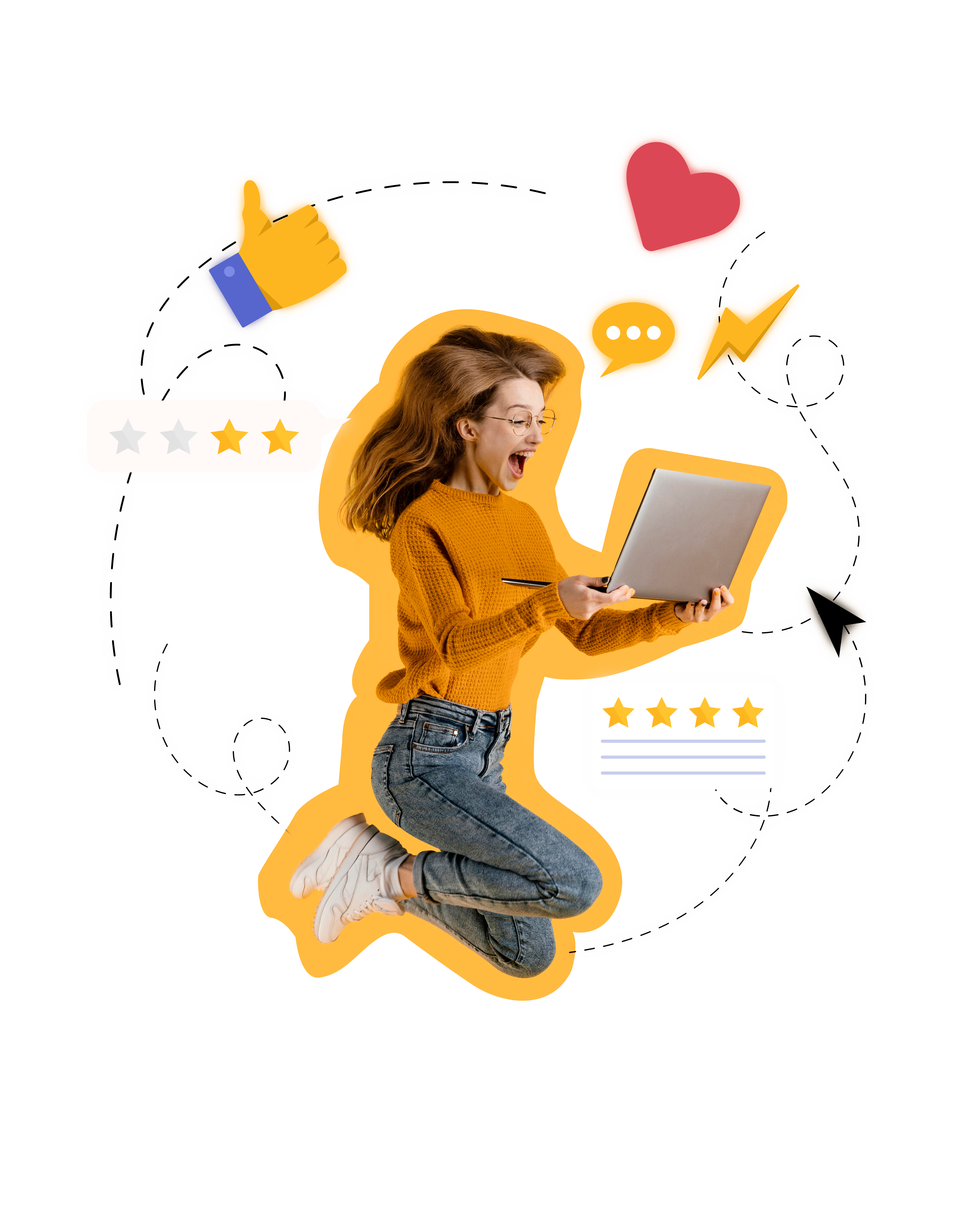 customer-experience-creative-collage